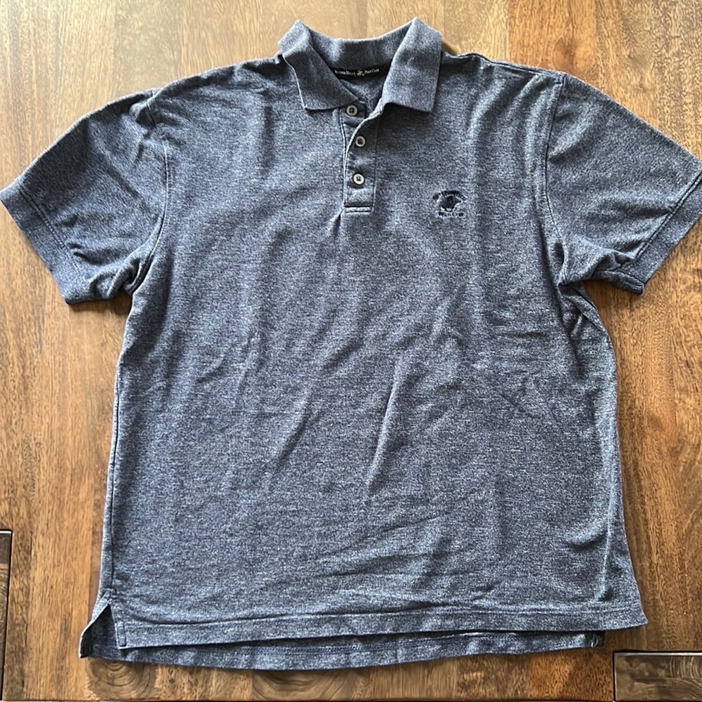 Classic blue/grey polo! Size L.
